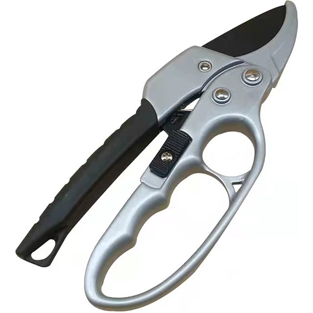 Gardening Hand Pruner ,Pruning Shear with Titanium Coated Curved