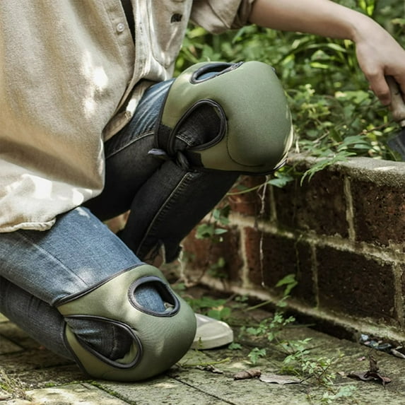 Gardening Knee Pads, Home Knee Pads for Gardening Cleaning, Adjustable Straps Knee Pads for Scrubbing Floors Work Soft Comfort Foam Protector Case Cover