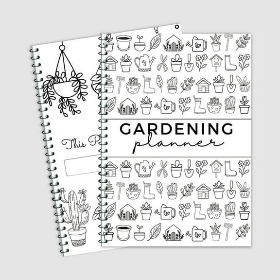 Gardening Planner, Garden Journal Tracker Digital, Indoor Plant Watering Schedule, House Plant Care Planner, Garden Plans And Log Books- Monthly Plans, Plant Tracking, Layout