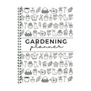 Gardening Planner and Log Book Detailed Indoor Plant Watering Schedule Tracker, Comprehensive Garden Record Keeping Gardening Planner and Log Book 8.27x11.22 Inch 1Pcs
