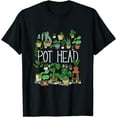 thumbnail image 1 of Gardening Potted Plant Lover Pot Head Gardener Garden T-Shirt, 1 of 4