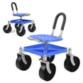 thumbnail image 1 of Gardening Rolling Seat Height Adjustable Rolling Garden Cart 360 Degree Swivel Gardening Stool Portable Folding Garden Workbench for Gardeners and Seniors, 1 of 12