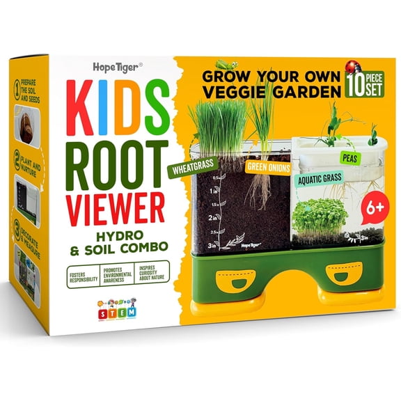 Gardening Root Viewer for Kids - Planting Kits with Seeds & Garden Supplies