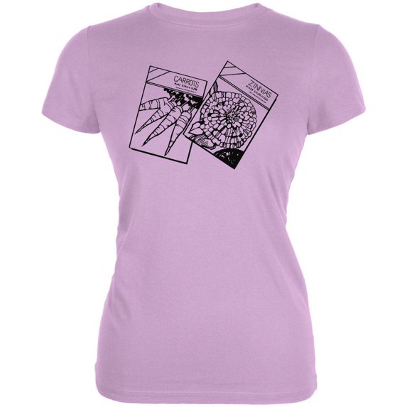 gardening seeds seed packets juniors soft t shirt