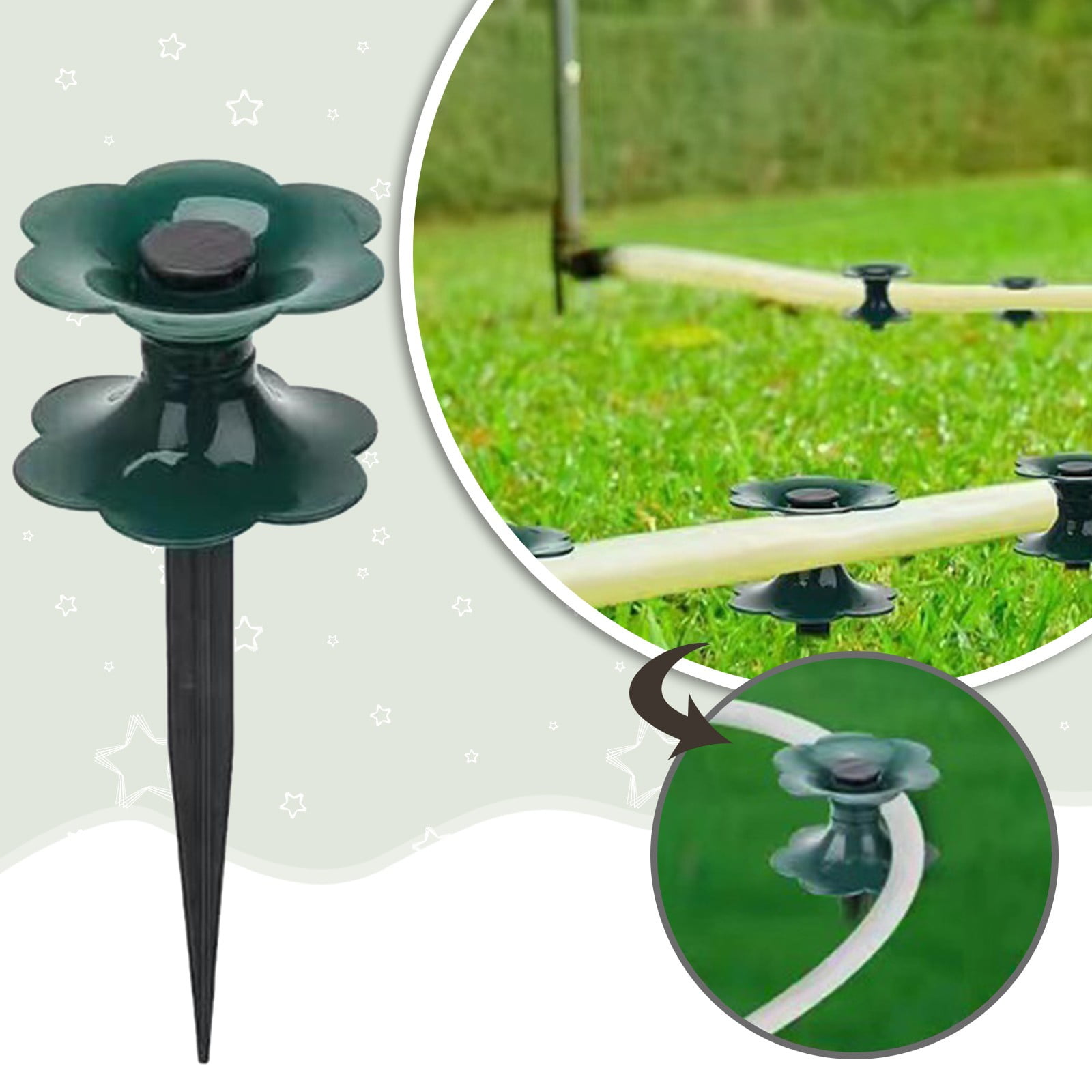 Gardening Set Garden Hose Wheels For Irrigation And Watering Design In Shaped Garden Pipes For