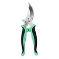 thumbnail image 1 of Gardening Shears, Stainless Steel Pruning Scissors, Multifunction Orchard Flower Tree Trimming Tools with Safe Lock, Labor Saving Spring, Double Finger Grip, Non Slip Comfortable Handle, 1 of 7