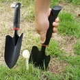 thumbnail image 1 of Gardening Shovel Hoe Rake Set, Versatile Garden Tool, Modern Sleek Style, Improve Soil Quality, Yard Work, Vegetable Planting, Flower Bed Shaping, Ergonomic Handle, Durable Steel, 1 of 9