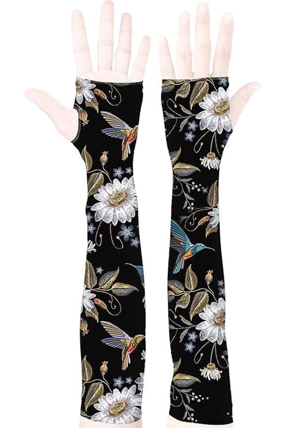 Gardening Sleeves for Women Farmers Thorn Proof Sun Protective Cooling Arm Sleeves for Garden Outdoor Sports