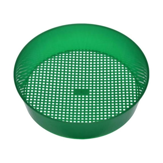 8.5"Garden Soil Sieve Plastic Mesh Hand Tool for Soil Filtering Compost Sifting and Planting Lightweight Durable Gardening Riddle
