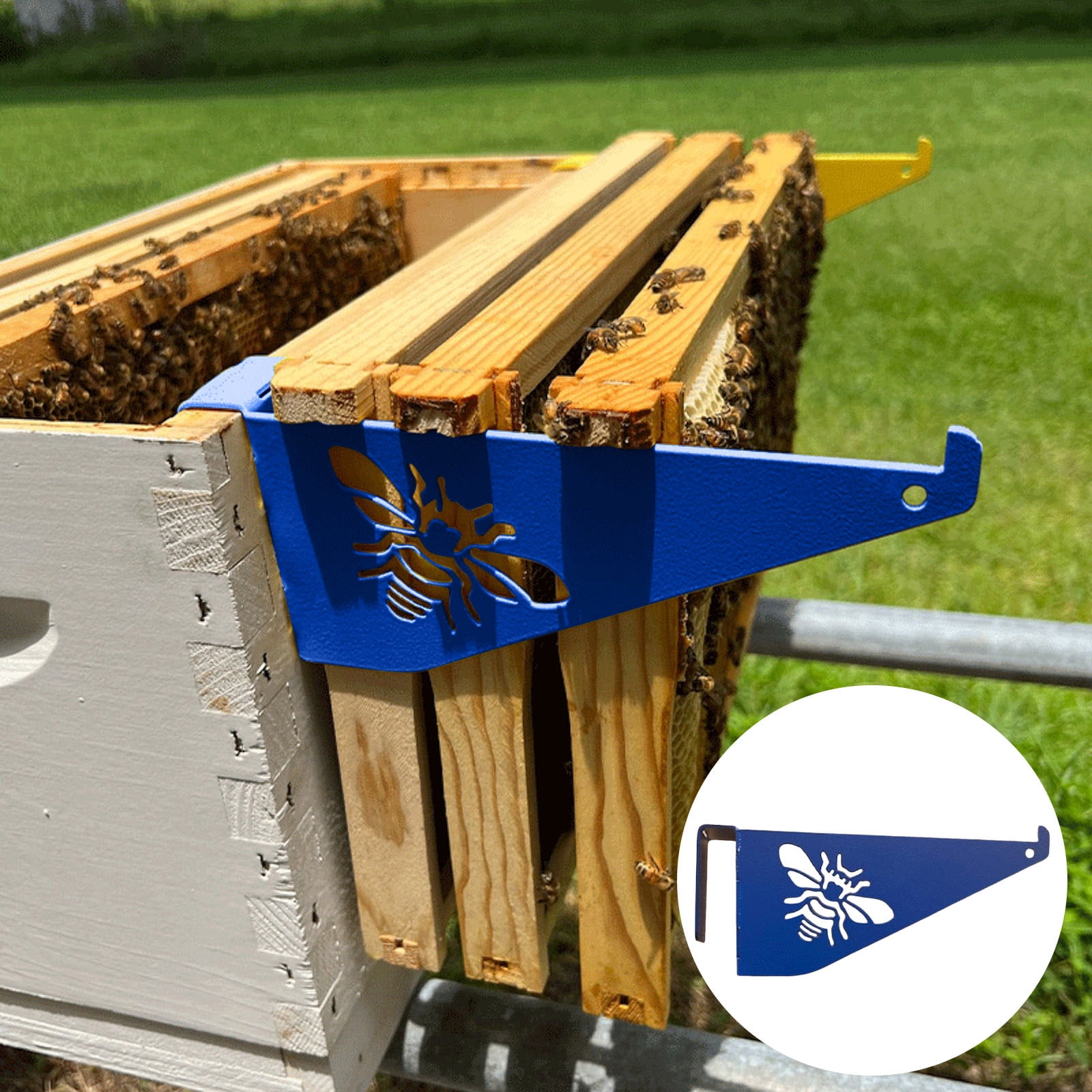 Gardening Supplies Beehive Inspection Bracket Beehive Frame Holder Stainless Steel Beehive Frame