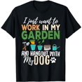 thumbnail image 1 of Gardening T-Shirt Dog Lover Gardener Garden Pet Gift Plants, 1 of 5