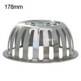 thumbnail image 1 of Gardening Tools Garden Landscaping Filter Strainer Deodorant Plug Drains Cover Pipe Grid Mesh Downpipe Plug Cap Leaf Protection FOR 178MM PIPES, 1 of 8