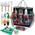 thumbnail image 1 of Gardening Tools Set, 22Pcs Heavy Duty Gardening Gifts for Women&Mom, Stainless Steel Garden Tool Kit with Shoulder Organizer Handbag Repotting Mat, Ideal Gifts for Gardener, 1 of 8