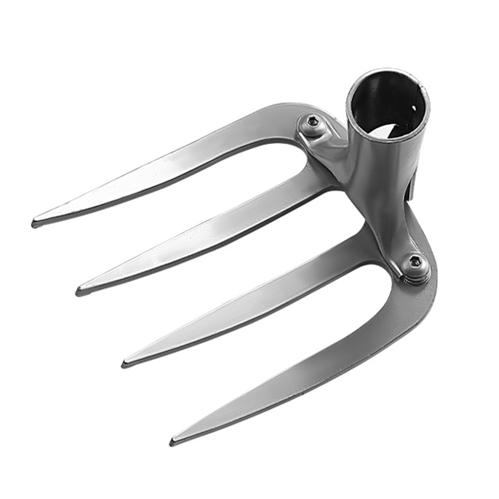 Gardening Weeder Puller Four-Teeth Rake Heavy Duty Steel Outdoor Garden ...