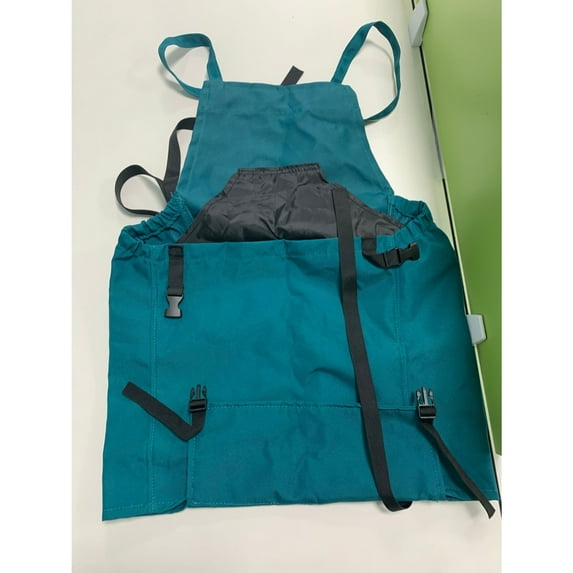 Gardening Work Apron with Quick Release Straps Large Pocket Harvesting Tool Apron Backpack Style Picking Bag for Outdoor