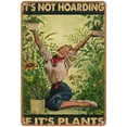 thumbnail image 1 of Gardening tin Sign, Plant Lady tin Sign, Plant Mom tin Sign, Gardener tin Sign, Girl Loves Life,Home Decor, Bars, Restaurants, garages, cafes, tin Signs 8x12 inches, 1 of 5