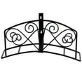 thumbnail image 1 of Gardenised Metal Wall-Mount Elegant Scrollwork Hose Holder Heavy-Duty Outdoor Hanger and Water Hose Organizer with Sturdy Reel Hooks & Screws for Yard Lawn Garden Patio Landscaping and Home Use, 1 of 7