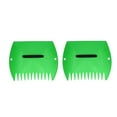 Gardenised Pair of Leaf Scoops Easy to Clean Save Time Leaf Scoops Hand