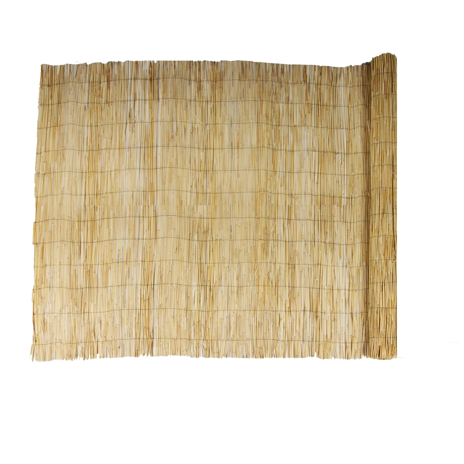 Gardenpath, 4445074, 4 ft. H x 8 ft. W Peeled & Polished Natural Reed ...