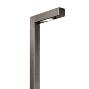 Gardenreet Solid Brass Low Voltage Landscape Pathway Light, LED Outdoor Accent Path and Area Light(L) Without Bulb