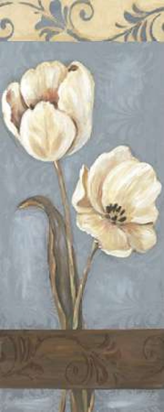 Gardens Edge I Canvas Art - Jo Moulton (10 x 20)