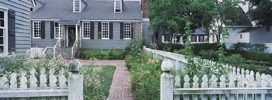 Gardens Williamsburg VA Canvas Art - Panoramic Images (18 x 7)