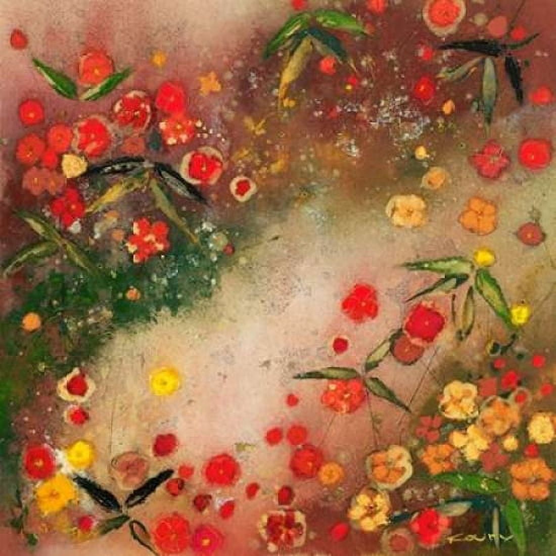 Gardens in the Mist XI Canvas Art - Aleah Koury (24 x 24)