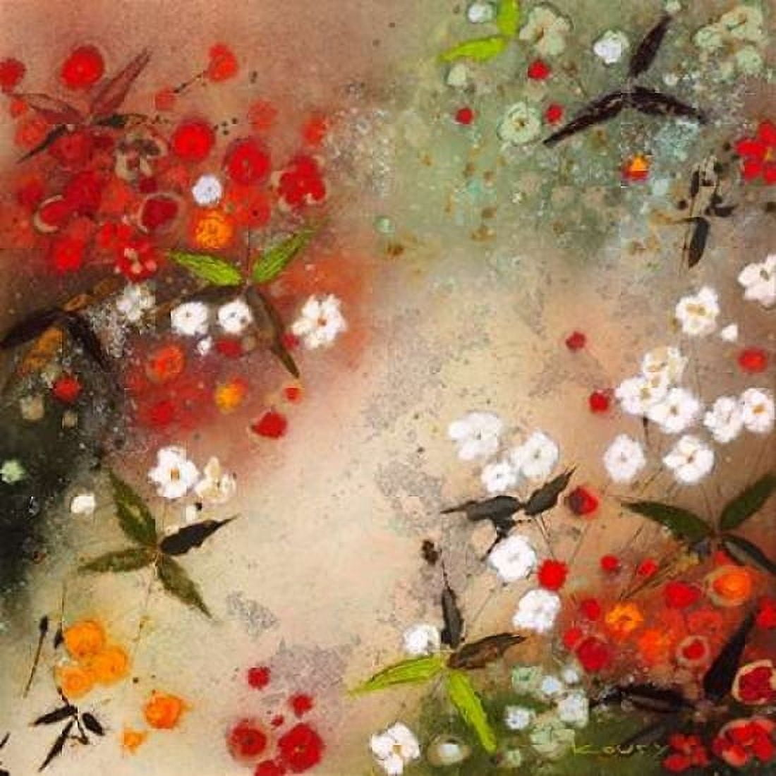 Gardens in the Mist XII Canvas Art - Aleah Koury (24 x 24)