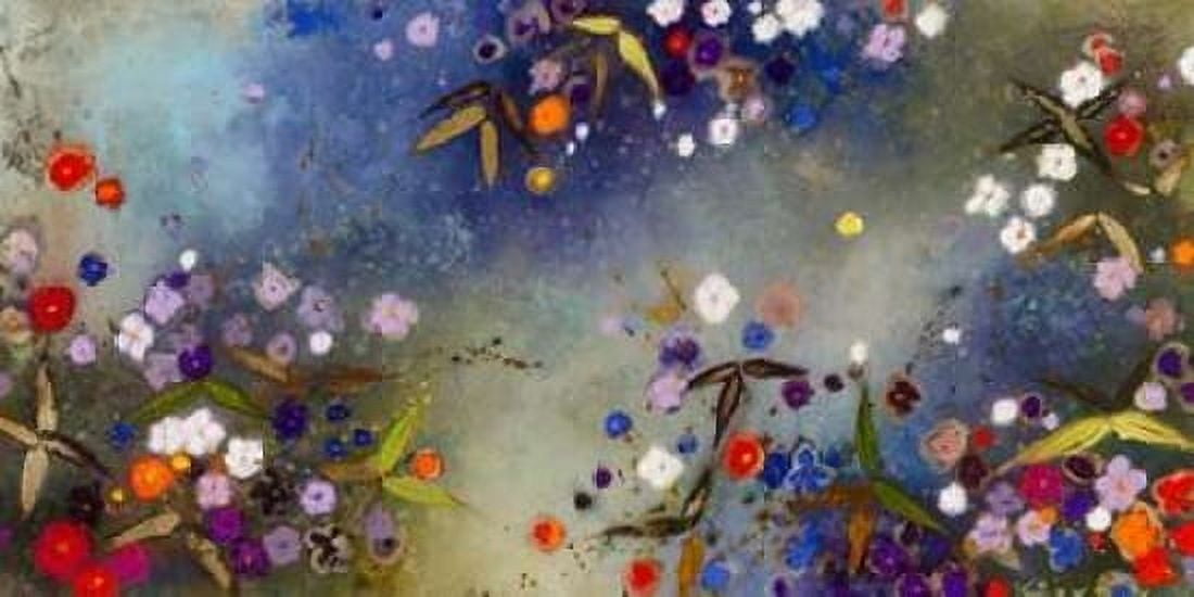 Gardens in the Mist XV Canvas Art - Aleah Koury (24 x 48)