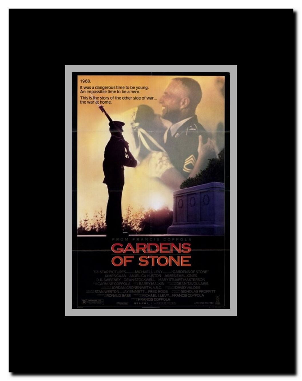 Gardens of Stone Framed Movie Poster