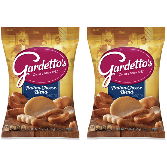 Gardetto’s Italian Cheese Blend, 5.5oz Individual Packages Convenient,Grab And Go Snack ,( 2 Pack)
