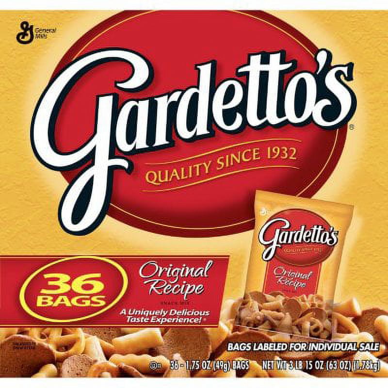 Gardetto's Original Recipe Snack Mix 36 ct. (2 Pack)