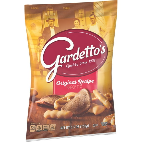 Gardetto's Roasted Garlic Rye Chips, 5.5 oz. Snack Bag