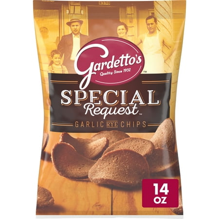 Gardetto's Snack Mix, Roasted Garlic Rye Chips, 14 oz