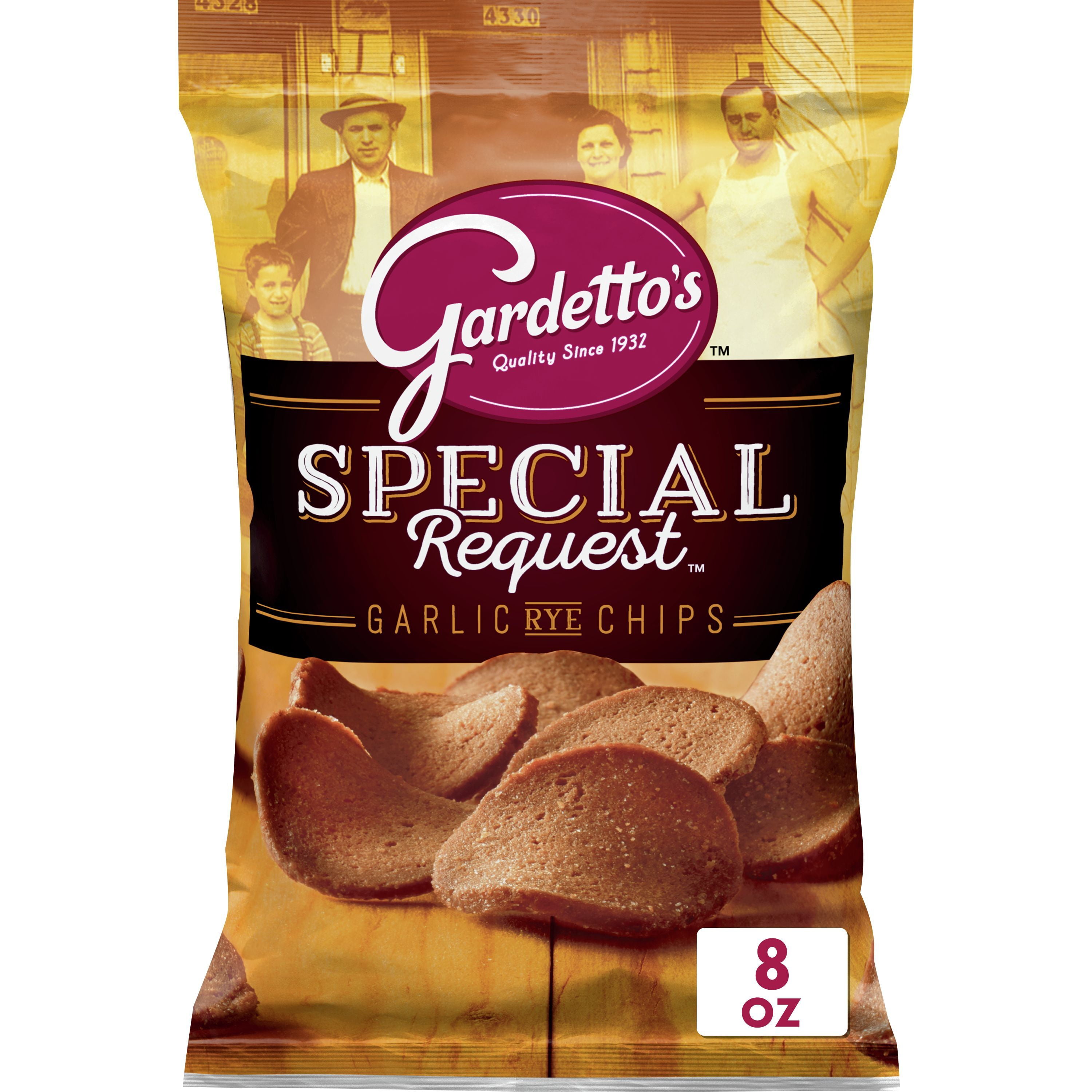 Gardetto's Snack Mix, Roasted Garlic Rye 8 oz - Walmart.com