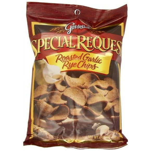 Gardetto's Special Request Roasted Garlic Rye Chips, 4.75 oz - 7 Count