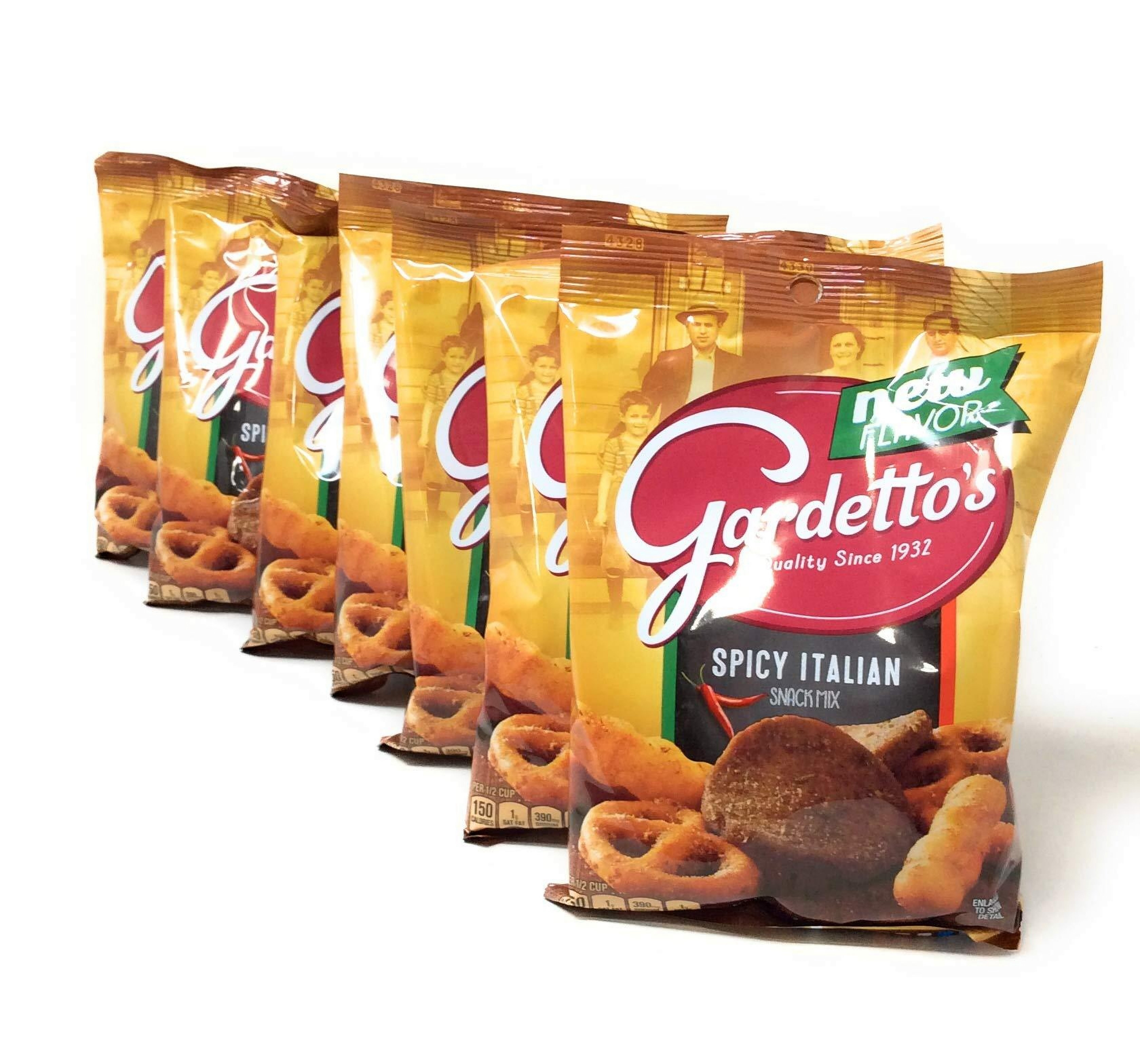 Gardetto's Spicy Italian Snack Mix, 5.5 oz. (Pack of 7)