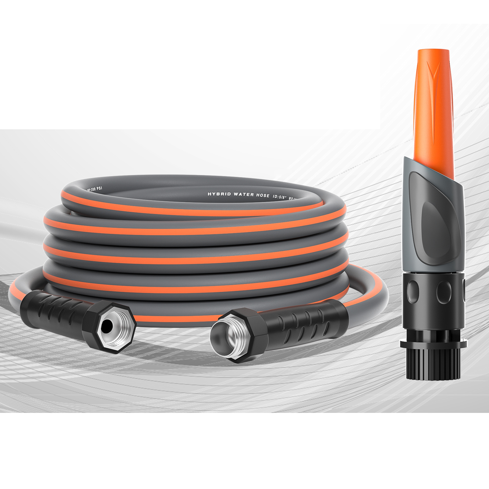 Gardguard 25ft Garden Hose Heavy Duty, Lightweight Not Drinking Water