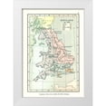 thumbnail image 1 of Gardiner 11x14 White Modern Wood Framed Museum Art Print Titled - England in 584 - Gardiner 1902, 1 of 4