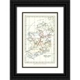 thumbnail image 1 of Gardiner 13x18 Black Ornate Wood Framed with Double Matting Museum Art Print Titled - Ireland 1500 - Gardiner 1902, 1 of 4