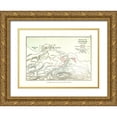 thumbnail image 1 of Gardiner 14x11 Gold Ornate Wood Framed with Double Matting Museum Art Print Titled - Scotland Battle of Dunbar 1650 - Gardiner 1902, 1 of 4