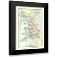 thumbnail image 1 of Gardiner 14x18 Black Modern Framed Museum Art Print Titled - England in 584 - Gardiner 1902, 1 of 5