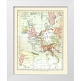 thumbnail image 1 of Gardiner 20x24 White Modern Wood Framed Museum Art Print Titled - Western Europe 1558 - Gardiner 1902, 1 of 4