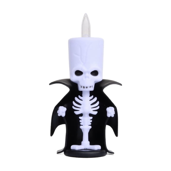 Gardjoe 2-Pack Halloween Vampire Bat Candle Light, Spooky LED Flameless Tabletop Decor for Haunted House and Party 4.72x2.36x1.77 Inch
