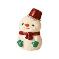 thumbnail image 1 of Gardjoe 5 Piece Christmas Resin Figurine Gift Box Set with Santa Snowman Bear Reindeer and Tree for Holiday Tabletop Shelf and Tree Display, 1 of 6
