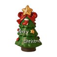 thumbnail image 1 of Gardjoe 5 Piece Christmas Resin Figurine Gift Box Set with Santa Snowman Bear Reindeer and Tree for Holiday Tabletop Shelf and Tree Display, 1 of 6