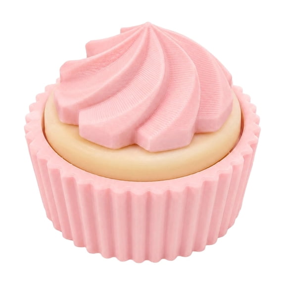Gardjoe Dessert Shaped Stress Relief Clicker Toy with Cupcake Cookie and Waffle Designs Option for Office Desk Anxiety Focus Aid,1PC