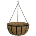 thumbnail image 1 of Gardman 20in Forge Metal Round Hanging Basket Plant Container w/Coco Liner, 1 of 2