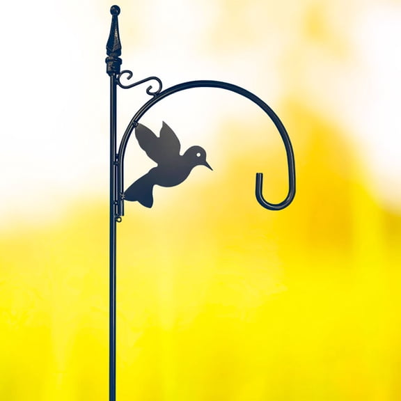 Gardman Black Steel 80 in. H Winged Bird Shepherd's Hook 1 pk