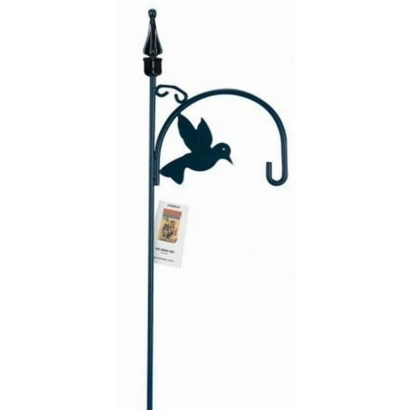 Gardman Black Steel 80 in. H Winged Bird Shepherd's Hook 1 pk